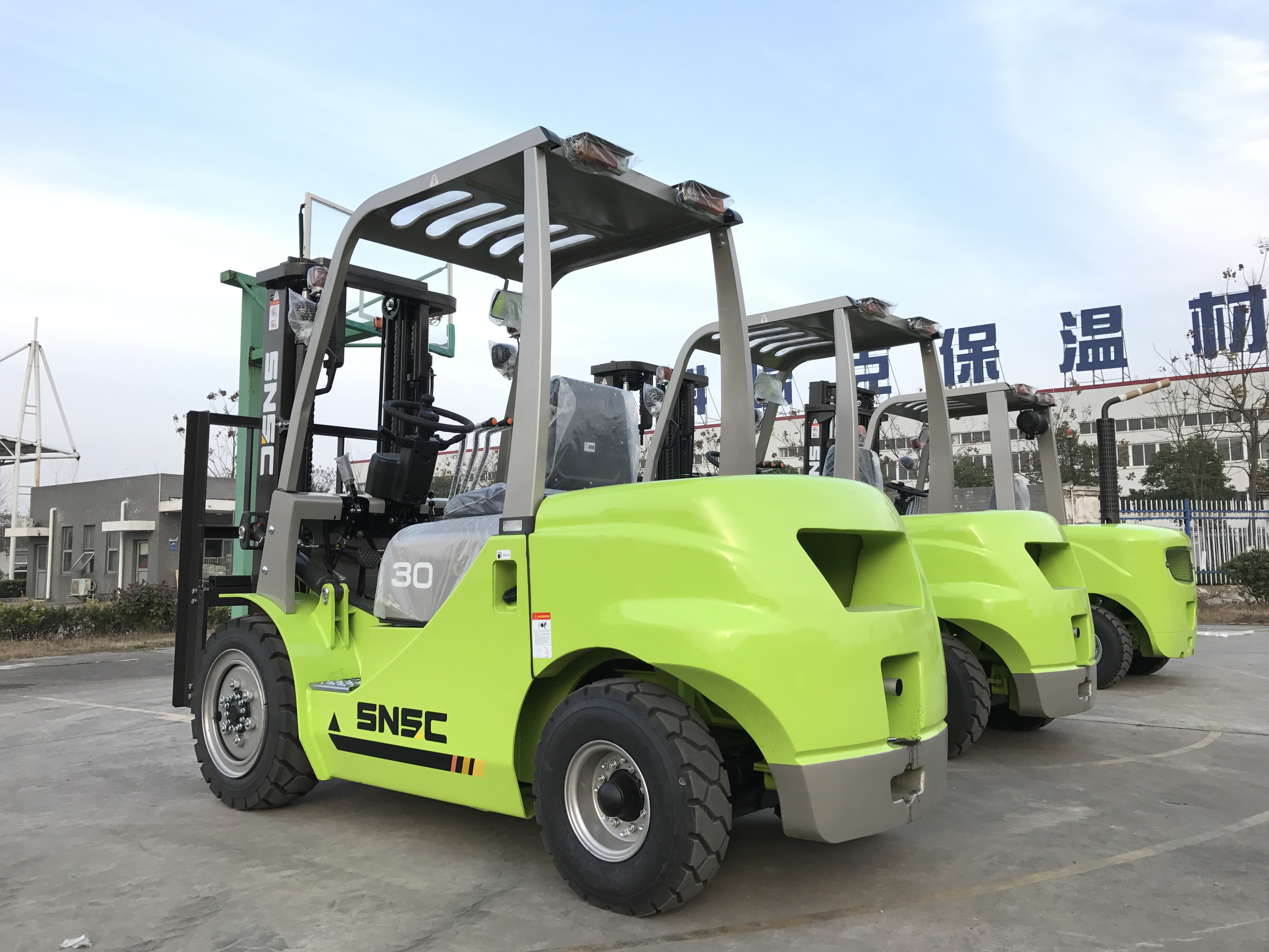 SNSC 3T 4T Diesel Forklift to ALGERIA