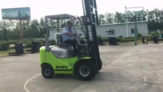 SNSC FD18 1.8T Diesel Forklift Truck to New Zealand