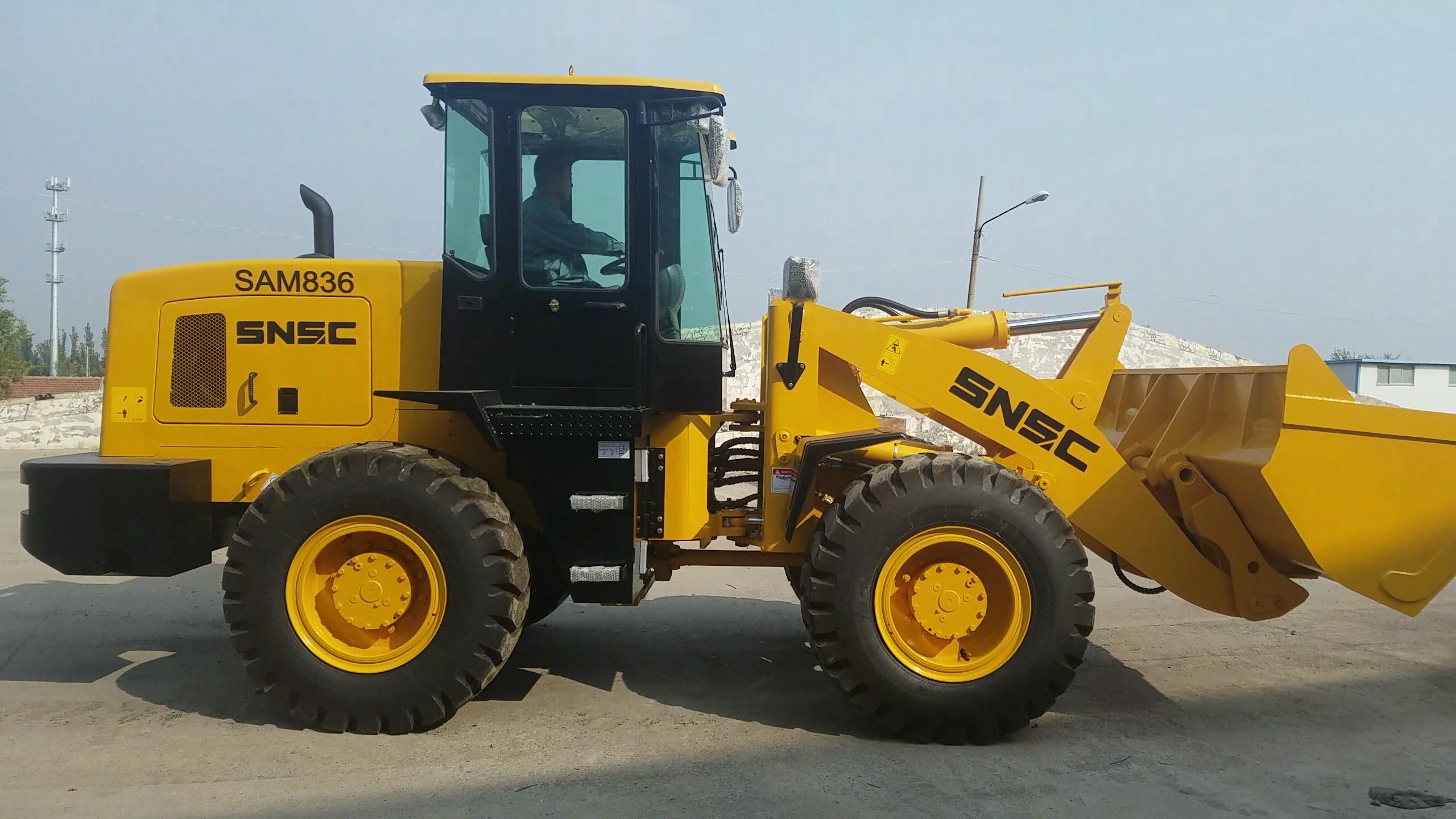 SNSC SAM836 3T Wheel Loader to Australia