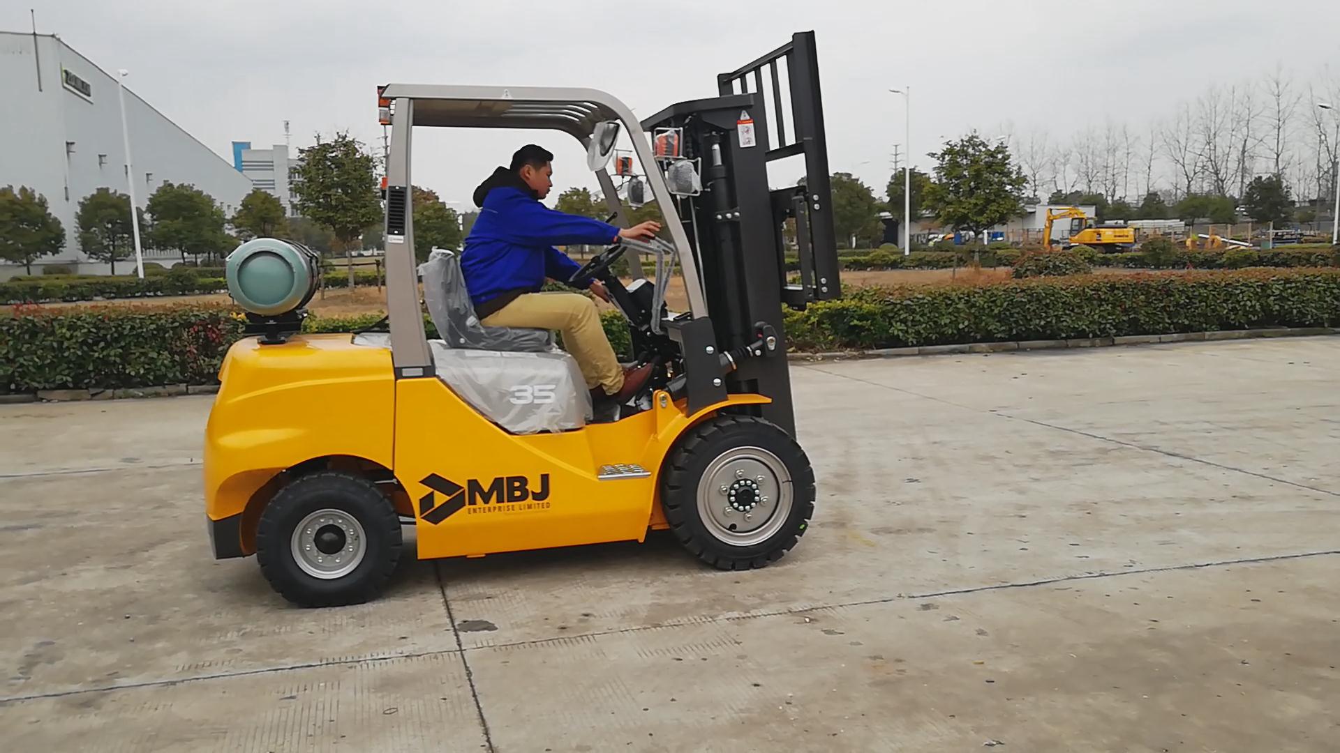 SNSC FL35 3.5T LPG GAS Forklift Truck to Guatemala