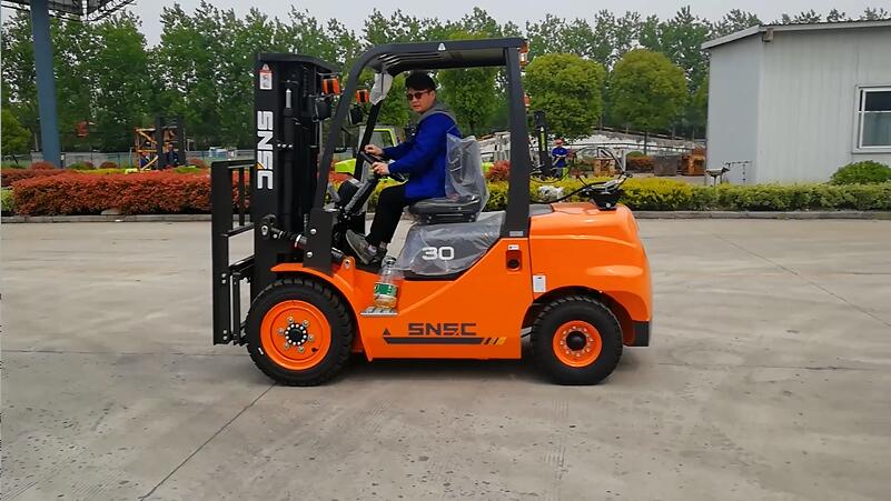 SNSC FL30 3T Gas Gasoline Forklift Truck to Bolivia