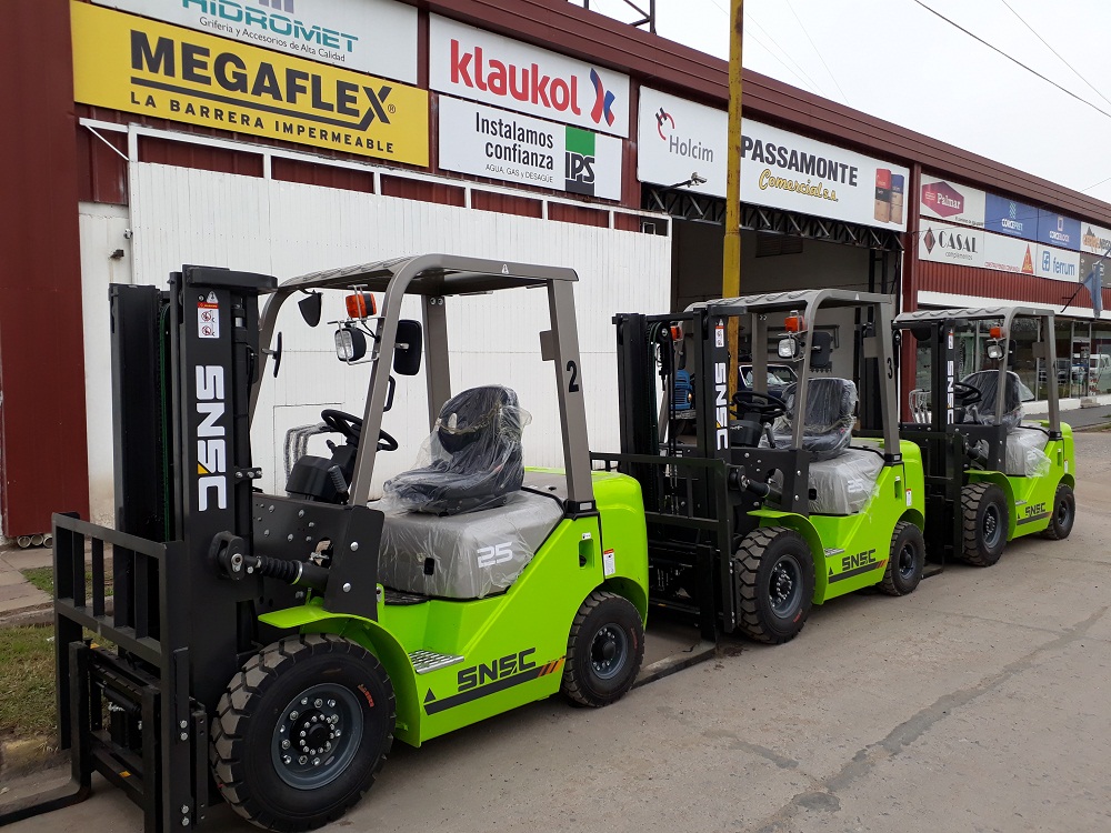 Good useing feedback from Argentina for SNSC  Diesel  Forklift